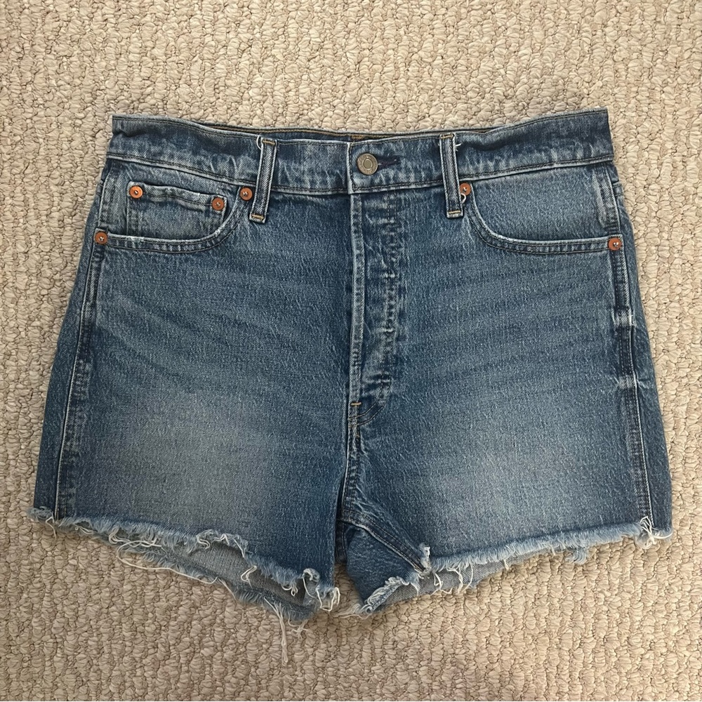 Gap High Rise Denim Shorts